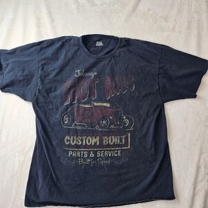 Vintage Car T Shirt Men’s 2XL Johnny's Hot Rods Custom Built retro